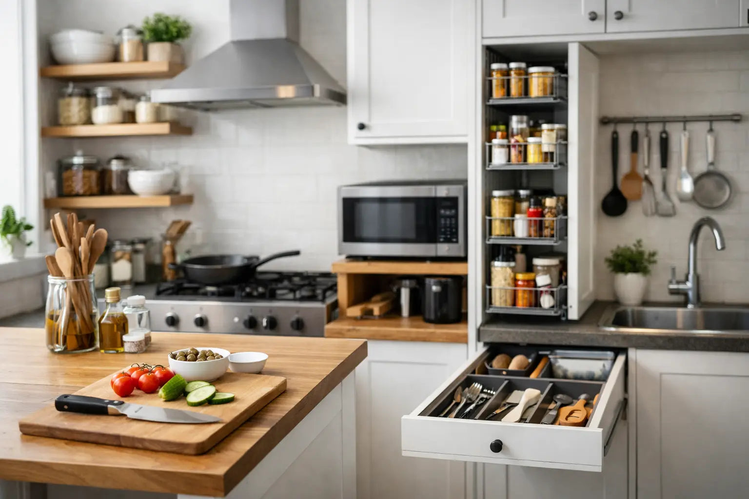 How to Organize Small Kitchens That Work