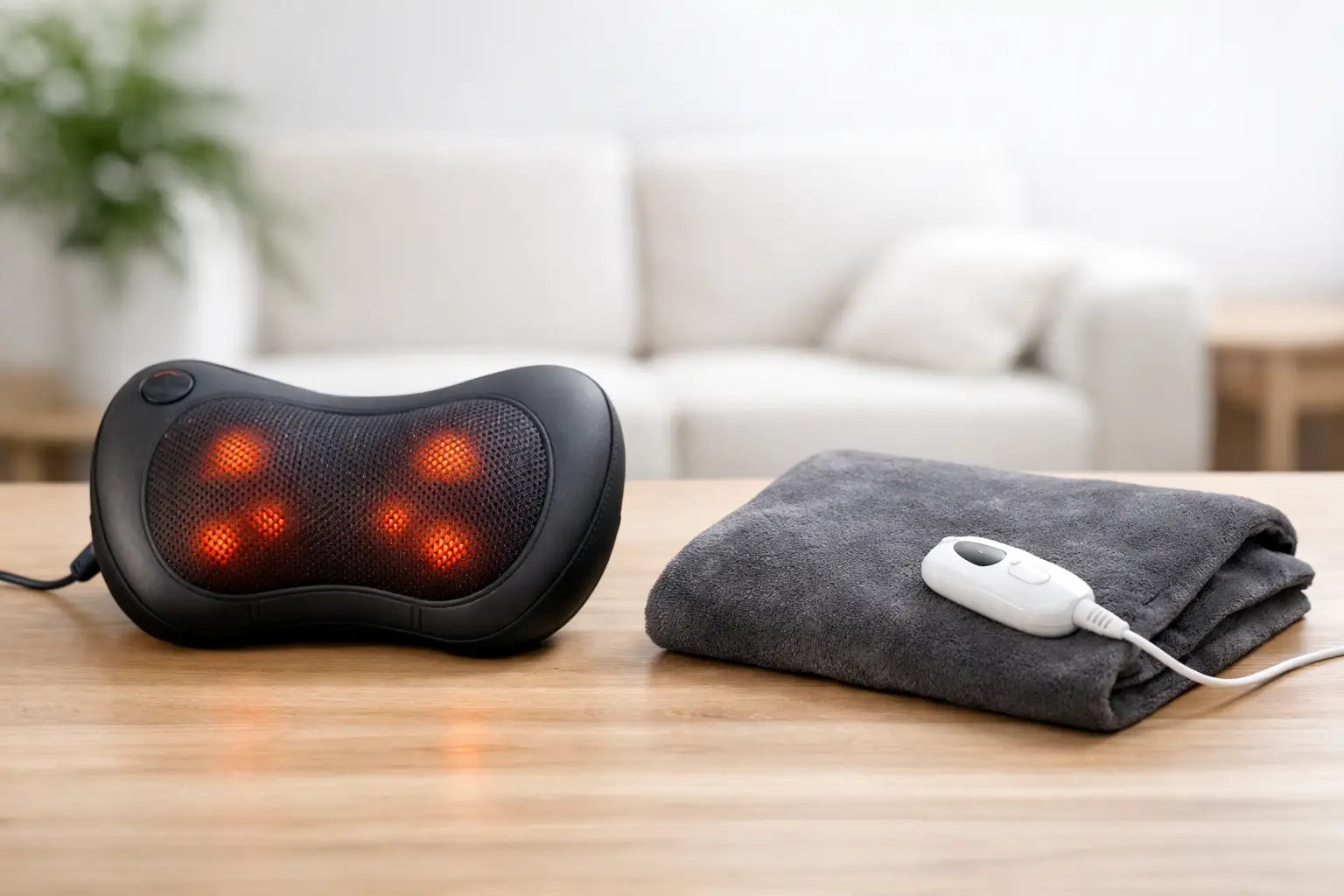 Massage Pillow vs Heating Pad: Which Fits?