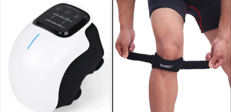 Electric Knee Massager – Heat & Vibration Therapy for Pain Relief