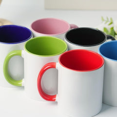 11oz Designer Coffee Color Sublimation Mug