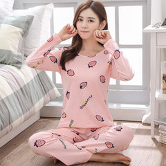 Ladies' Cozy Long-Sleeve Sleep Set