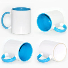11oz Designer Coffee Color Sublimation Mug