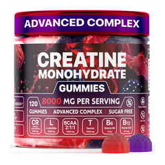 Muscle Boost Gummies – Creatine & Vitamin Energy Chews