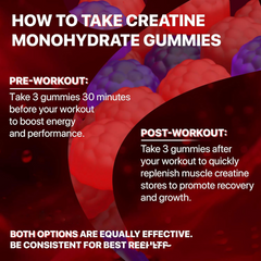 Muscle Boost Gummies – Creatine & Vitamin Energy Chews