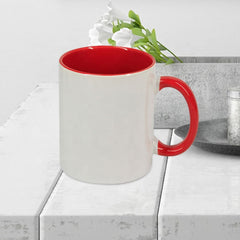 11oz Designer Coffee Color Sublimation Mug